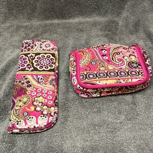 Vera Bradley Makeup Case, Hot Tool Holder